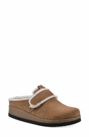 White Mountain Footwear Baylen Faux Shearling Trim Clog
