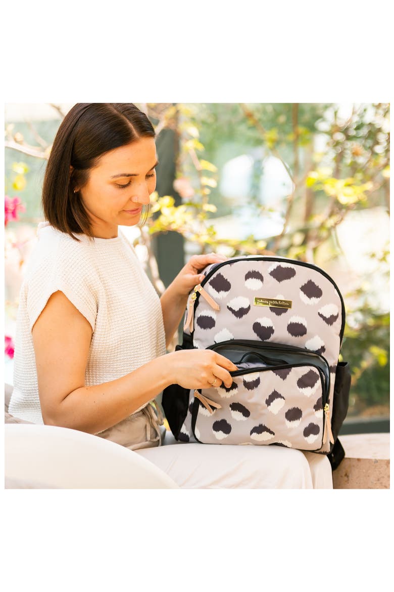District Inkblot Diaper Backpack, Alternate, color, GREY