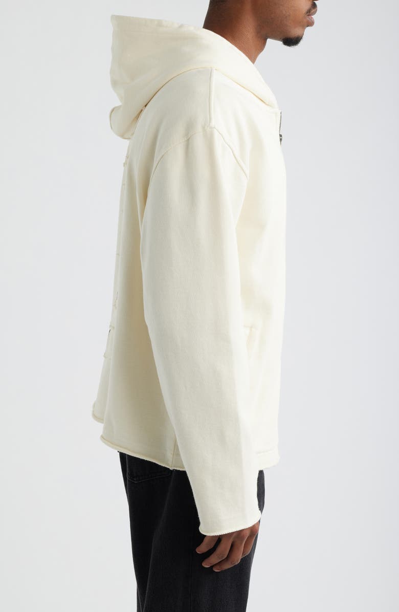 HONOR THE GIFT Running Sh*t Since 1988 Zip Hoodie, Alternate, color, White