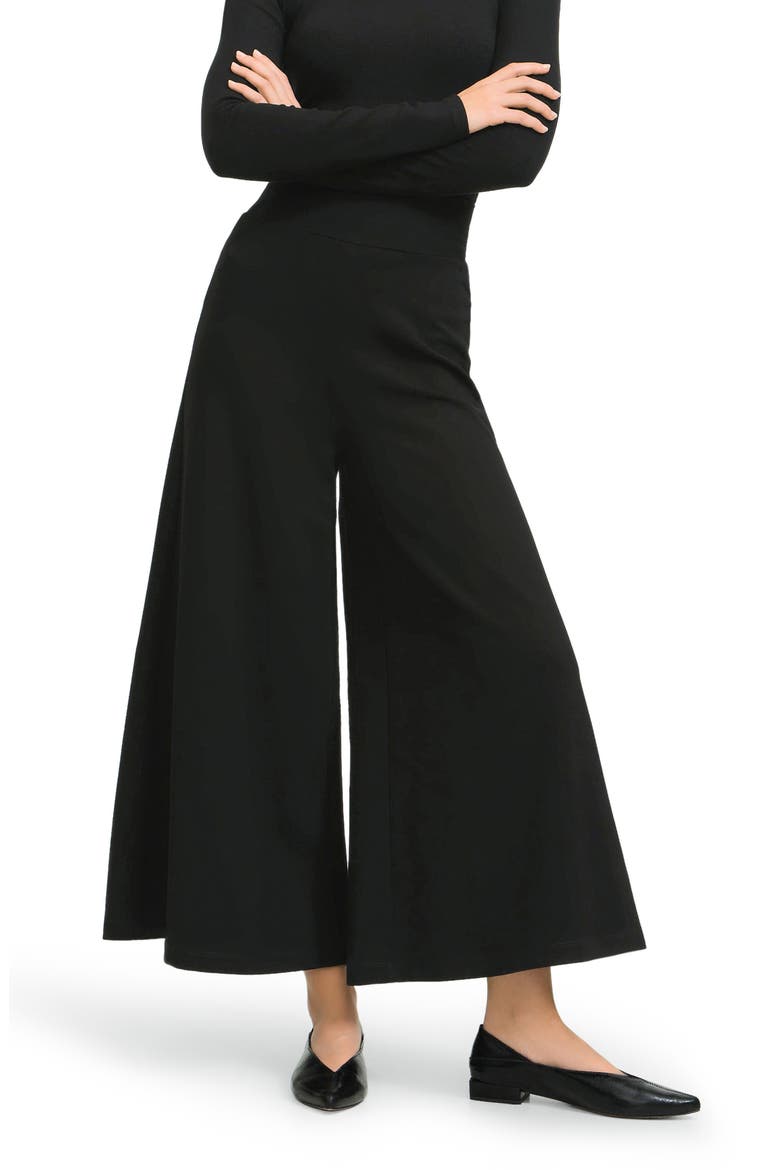 Daniela Wide Leg Pants, Main, color, BLACK