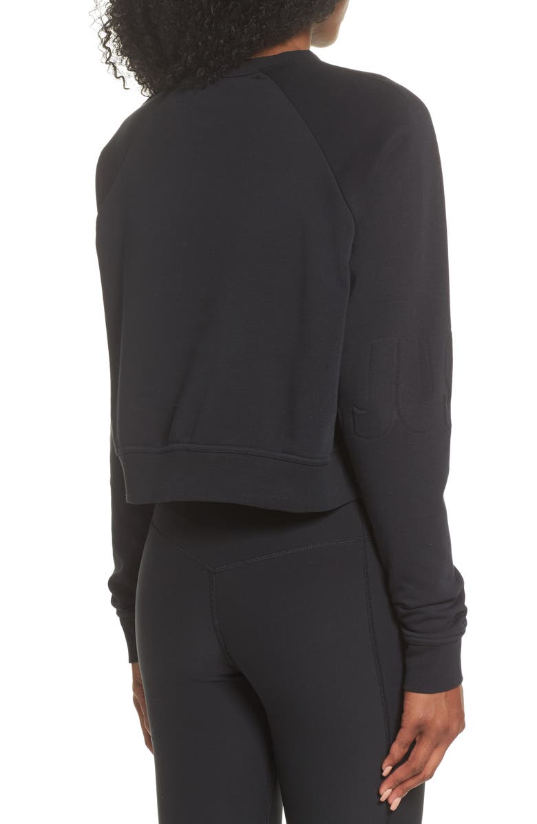 Nike Long Sleeve Crop Training Top, Alternate, color, 