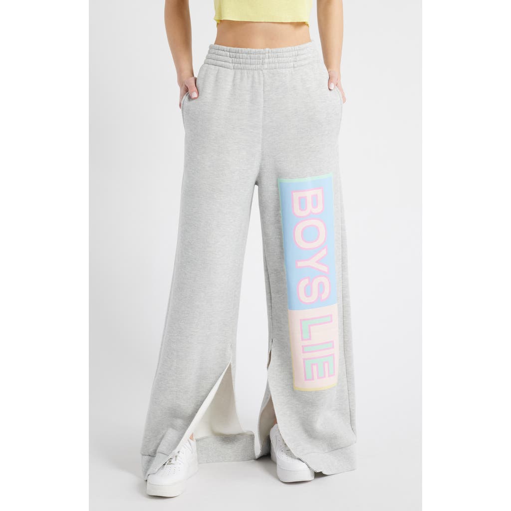 Boys Lie Better Half V2 Sweatpants In Grey