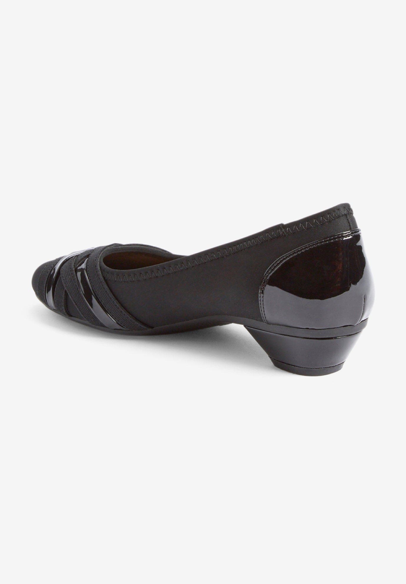Comfortview The Quinlan Slip On Pump, Alternate, color, Black
