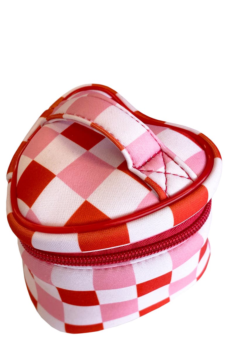 MYTAGALONGS Peanuts Sweet Hugs Heart Jewelry Case, Main, color, Pink