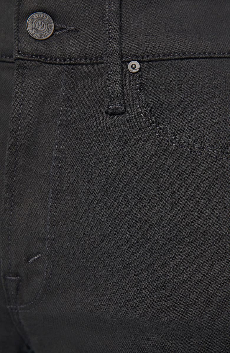 MOTHER Lil' Twister Sneak High Waist Flared Wide Leg Jeans, Alternate, color, Pitch