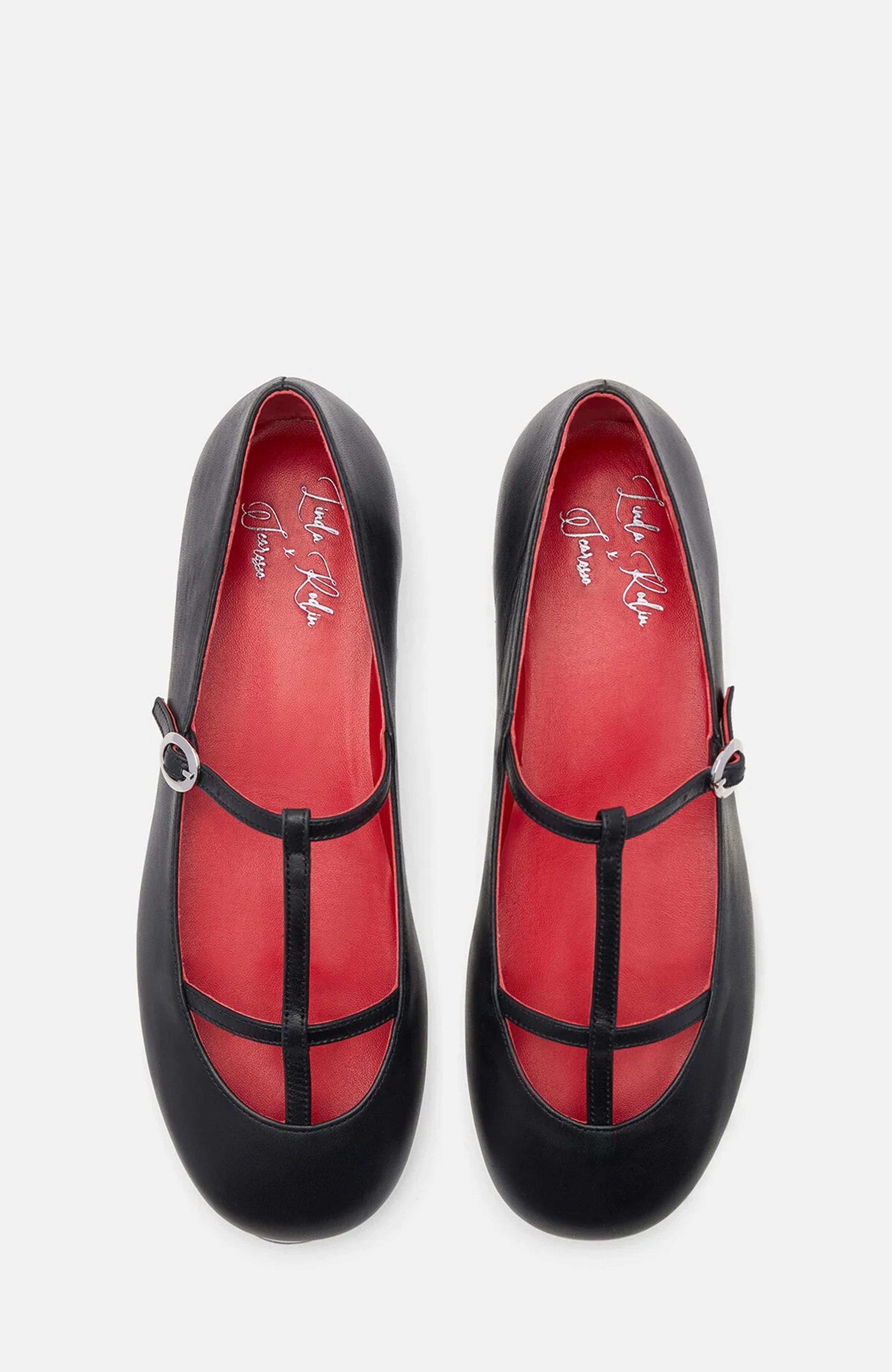 SCAROSSO Linda I Ballerinas, Alternate, color, Black