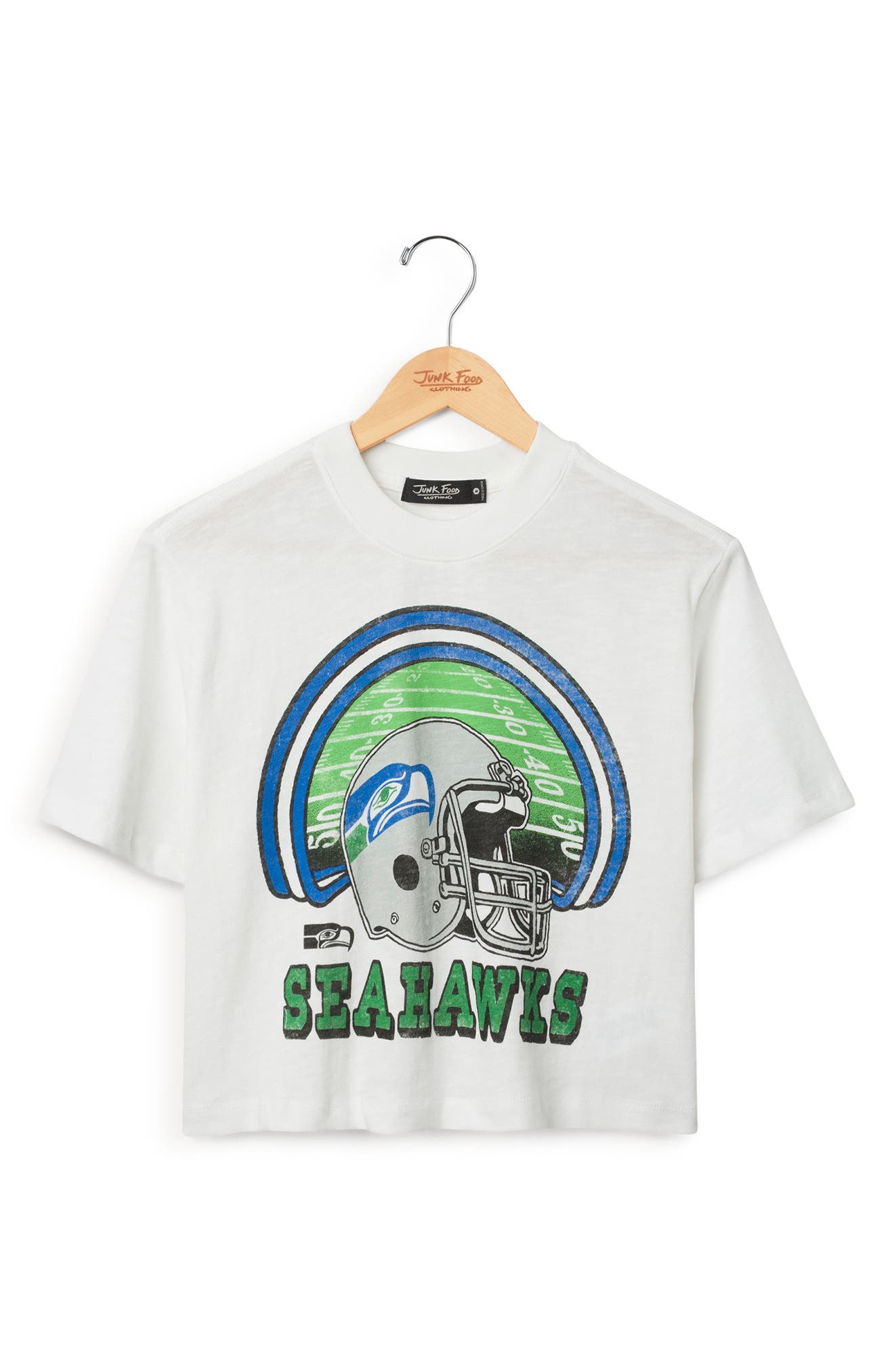 Seattle Seahawks Game Time Graphic Cropped T-Shirt