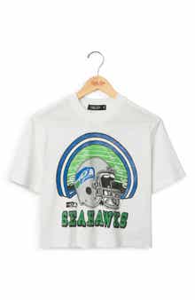 Seattle Seahawks Game Time Graphic Cropped T-Shirt