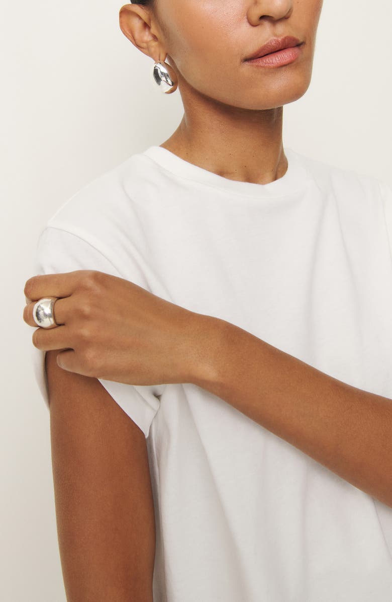 Reformation Rowan Organic Cotton T-Shirt, Alternate, color, 