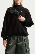 Nike Sportswear Oversized V-Neck Fleece Sweatshirt
