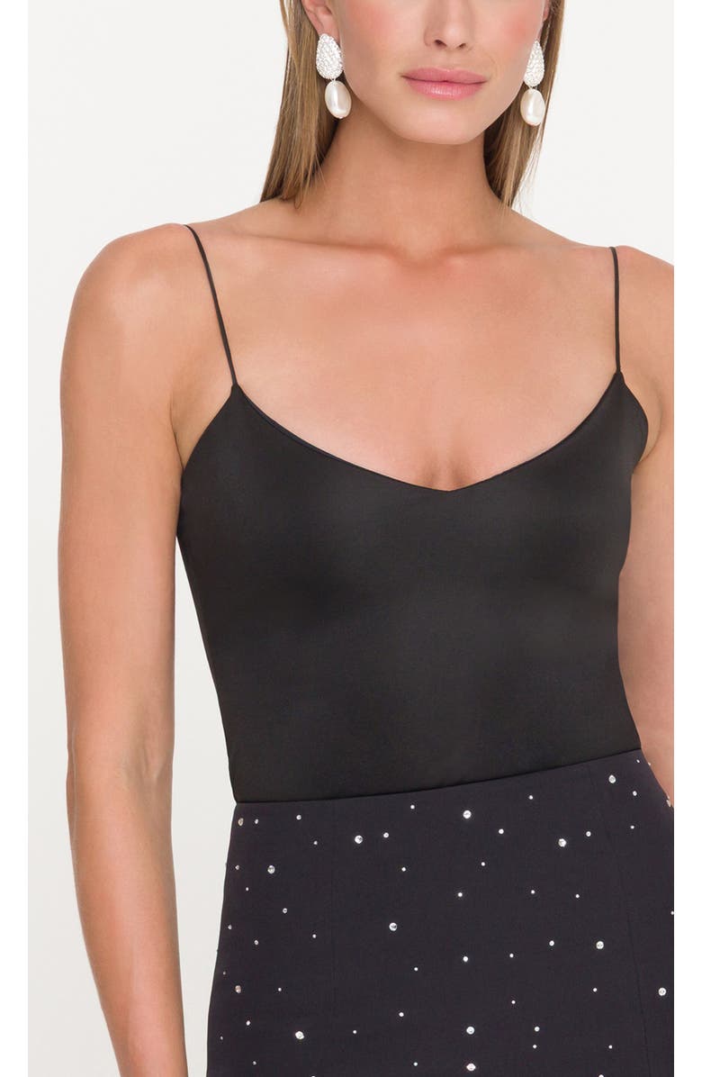 Generation Love Agnes Jersey Bodysuit, Alternate, color, Black