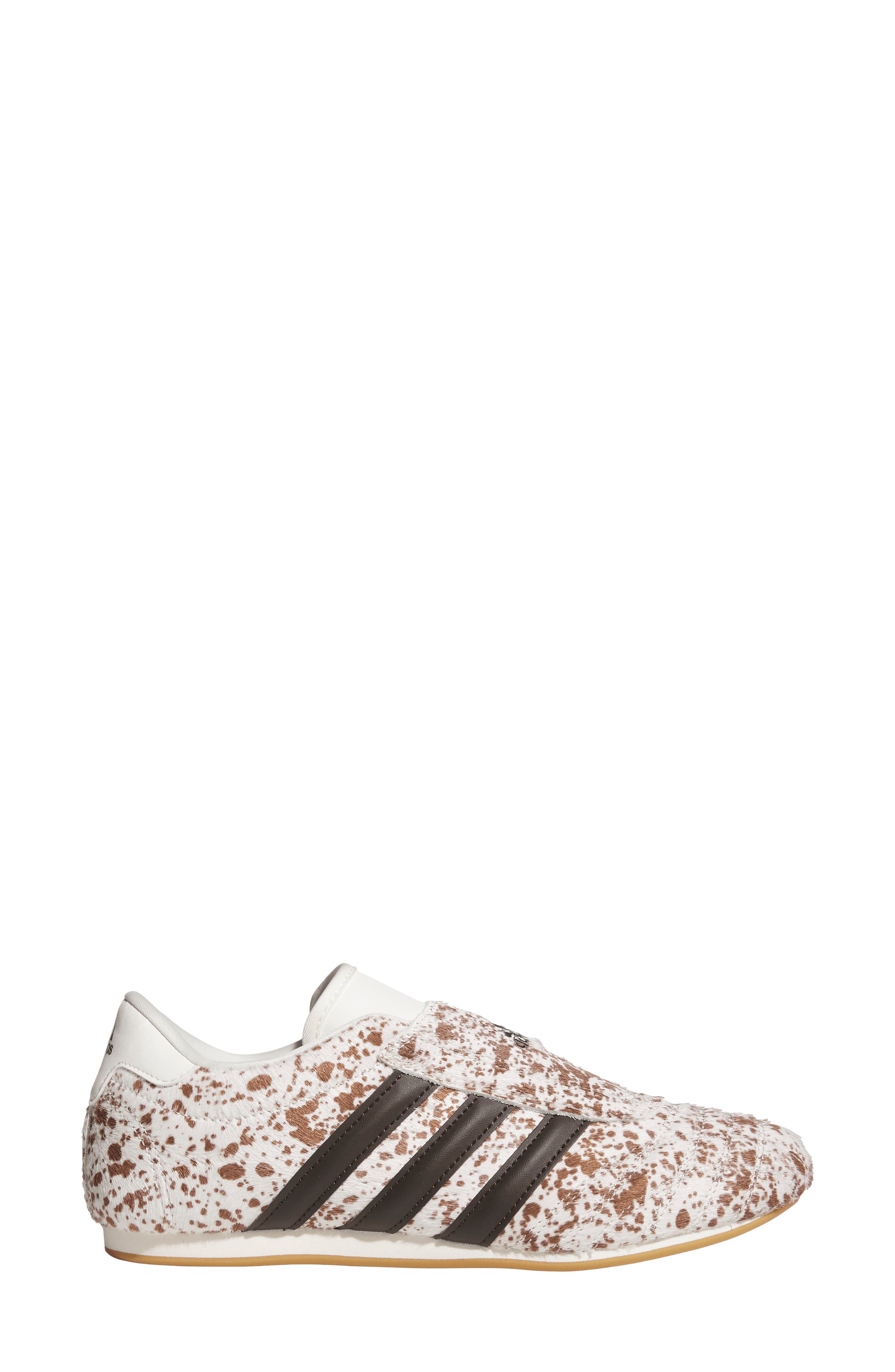 Taekwondo Shoe, Alternate, color, OFF WHITE/ DARK BROWN/ GUM 3/