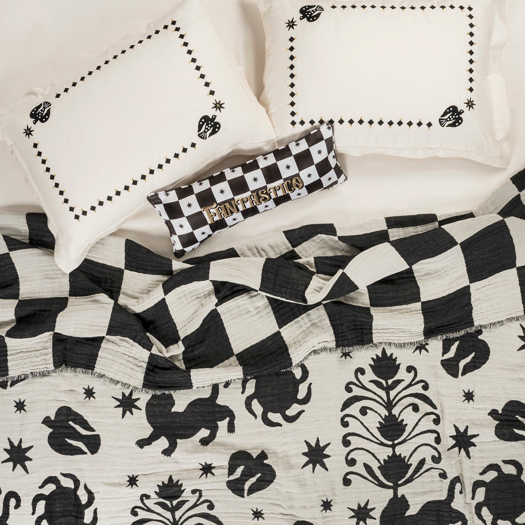 selected Ivory - Black