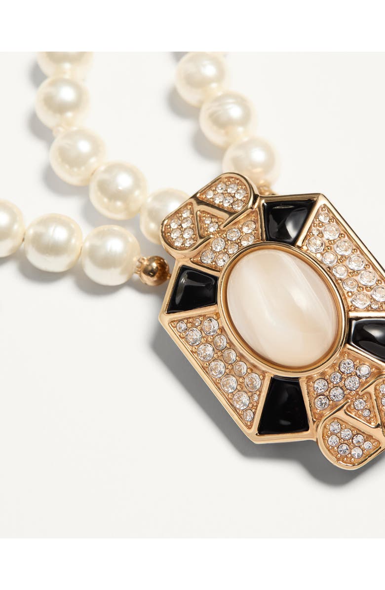 Valentino Garavani Family Layered Pendant Necklace, Alternate, color, 