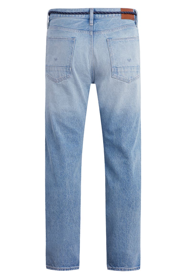 Twisted Seam Straight Leg Jeans, Alternate, color, EAST PARK