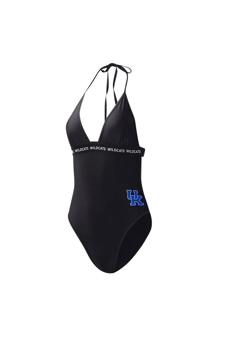 Women's G-III 4Her by Carl Banks Black Kentucky Wildcats Full Count One-Piece Swimsuit, Alternate, color, Black