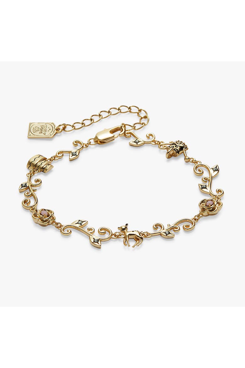 A Court of Thorns and Roses Elain Archeron Linear Bracelet, Main, color, Gold
