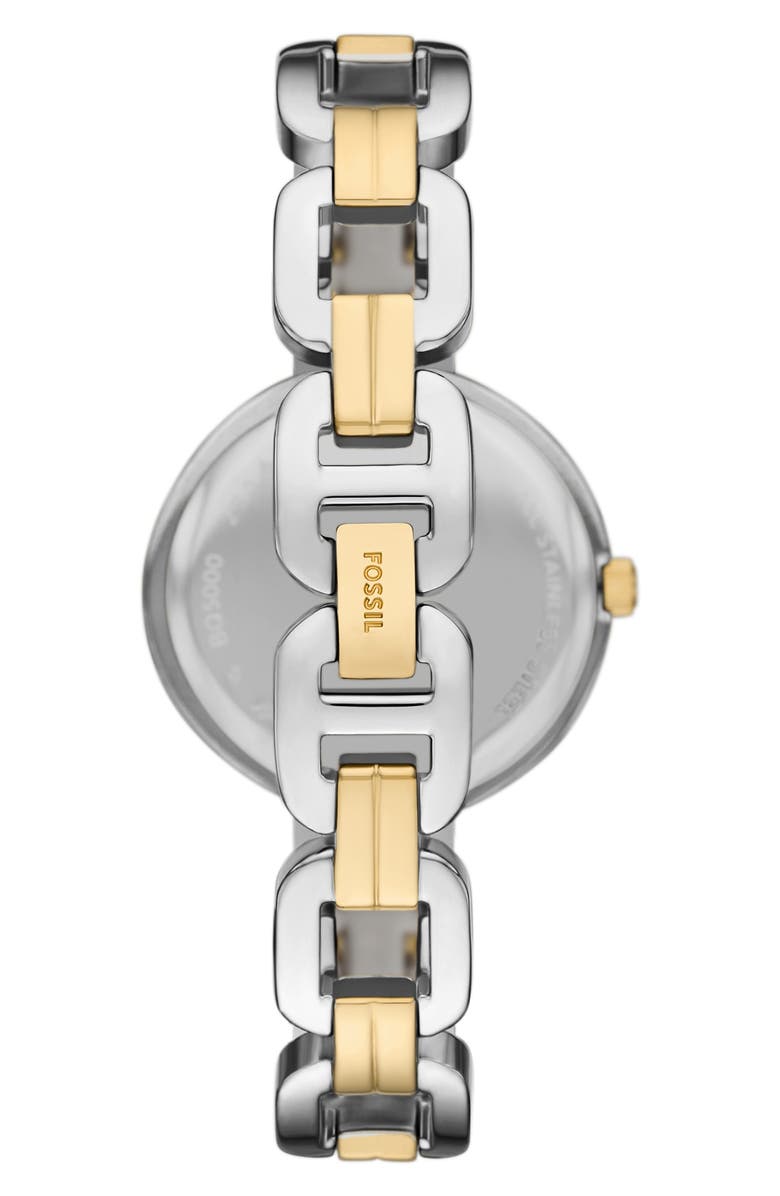 Fossil Kerrigan Two-Tone Bracelet Watch, 32mm, Alternate, color,