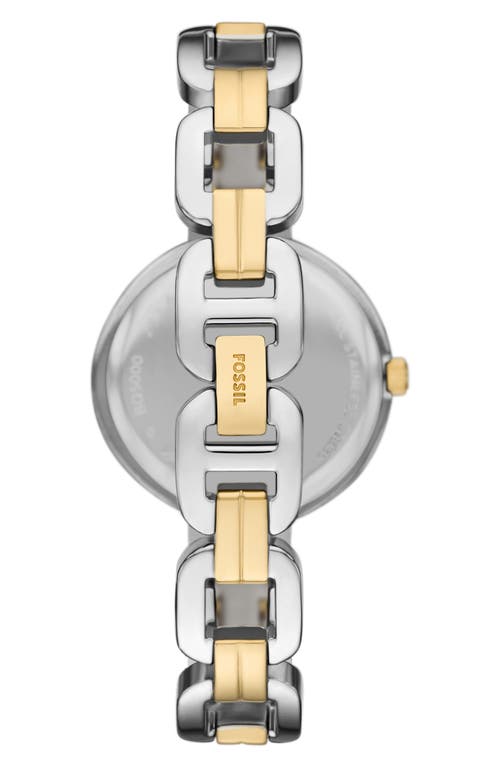 FOSSIL FOSSIL KERRIGAN TWO-TONE BRACELET WATCH, 32MM