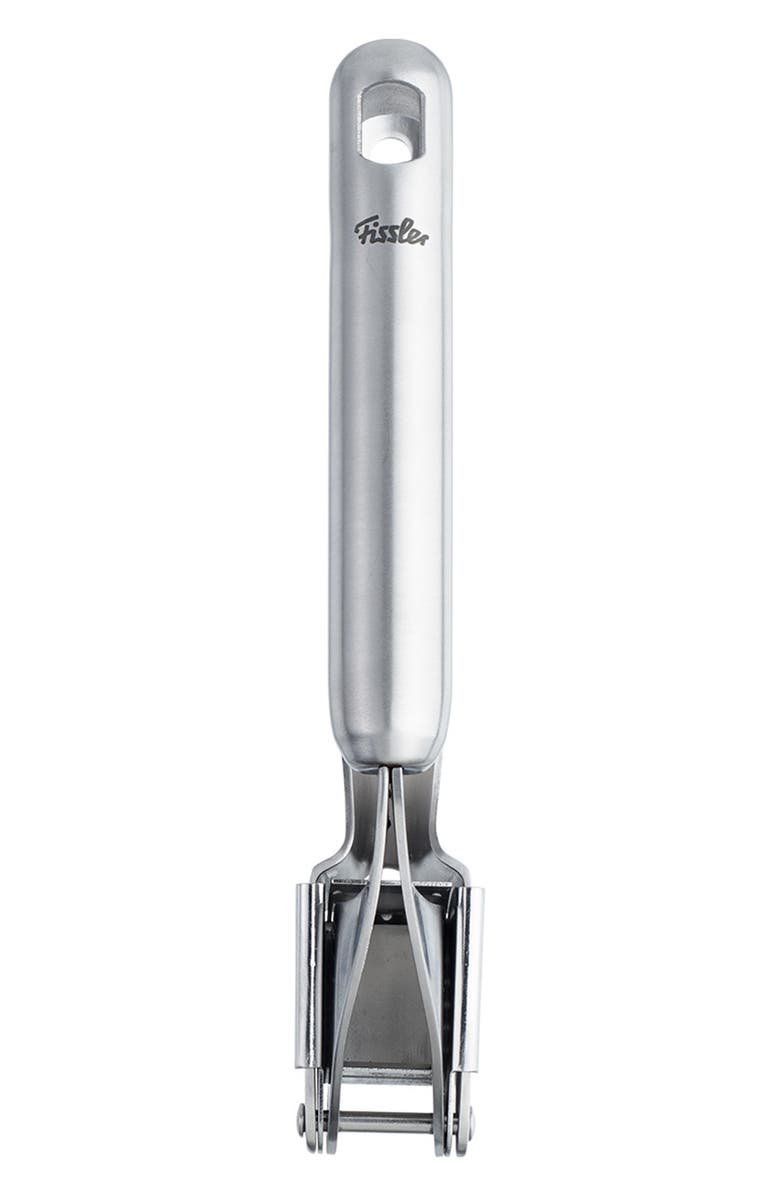 81025290 Essential Cooking Utensils Garlic Press, Alternate, color, Metallic Silver