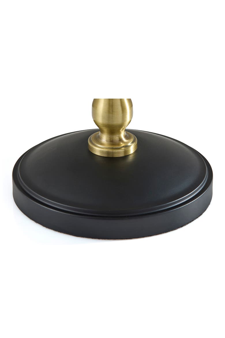 Elijah Swing Arm Table Lamp, Alternate, color, BLACK/ ANTIQUE BRASS