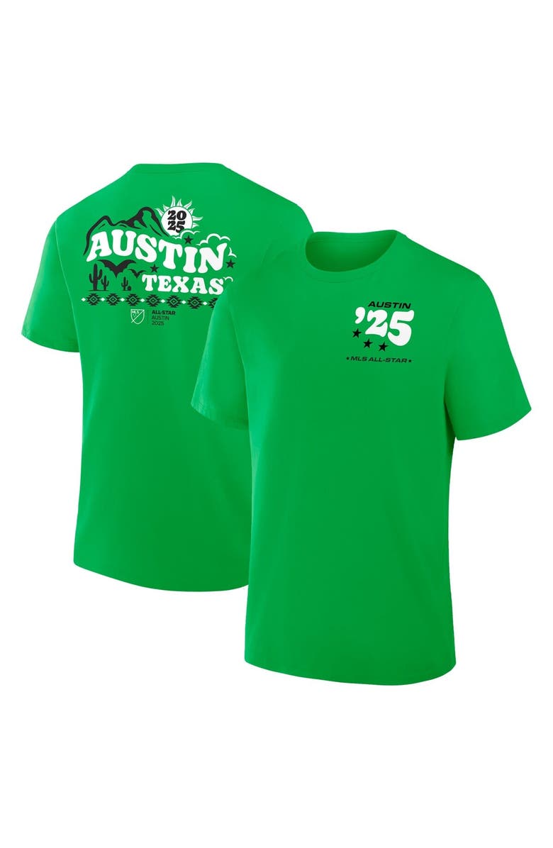 FANATICS Men's Fanatics Green 2025 MLS All-Star Game Austin, Texas T-Shirt, Main, color,