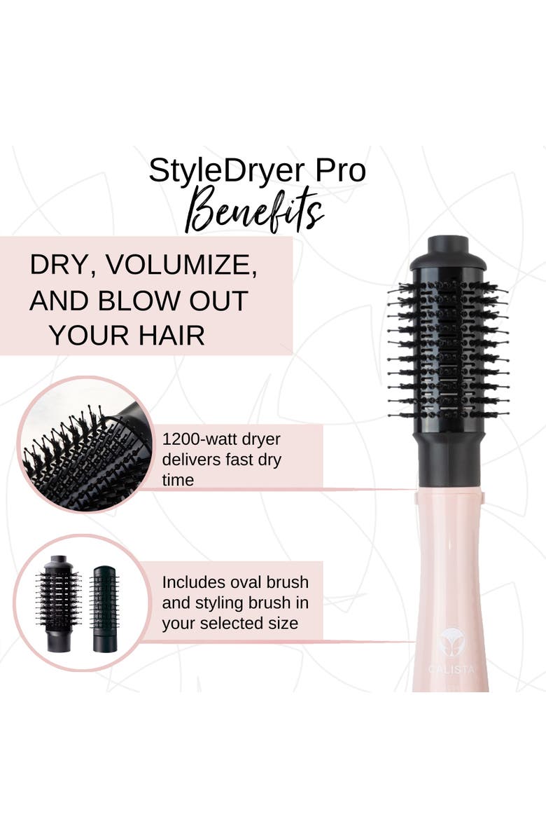 CALISTA StyleDryer Pro Hair Drying Brush, Alternate, color, 