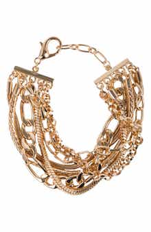 Multi-Chain Layered Bracelet