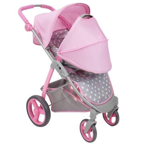 Cotton Candy Pink Doll Travel System