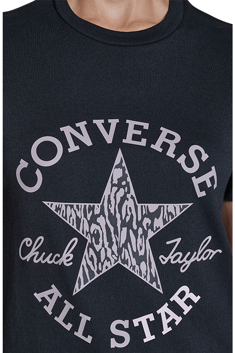 Animal Infill T-Shirt, Alternate, color, CONVERSE BLACK