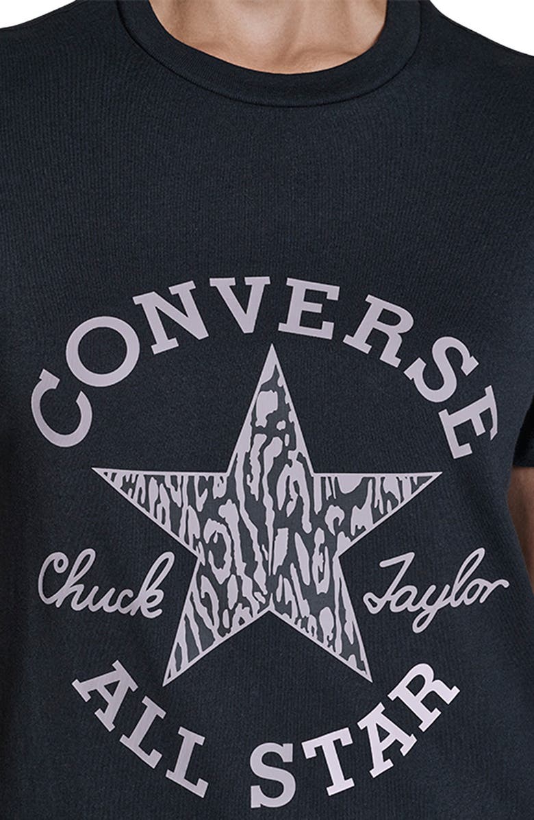 Converse Animal Infill T-Shirt, Alternate, color, Converse Black