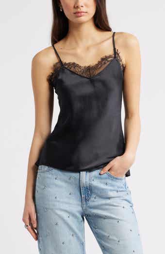 Open Edit Lace Trim Cami