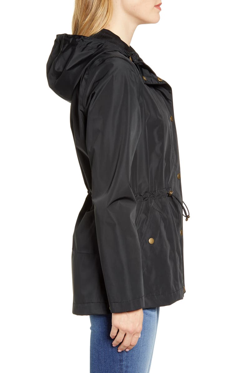 Barbour Vault Waterproof Hooded Raincoat, Alternate, color, 