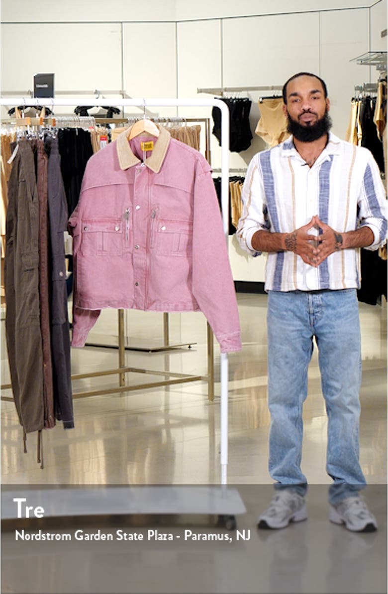 Hopkins Raw Edge Cotton Canvas Work Jacket, sales video thumbnail