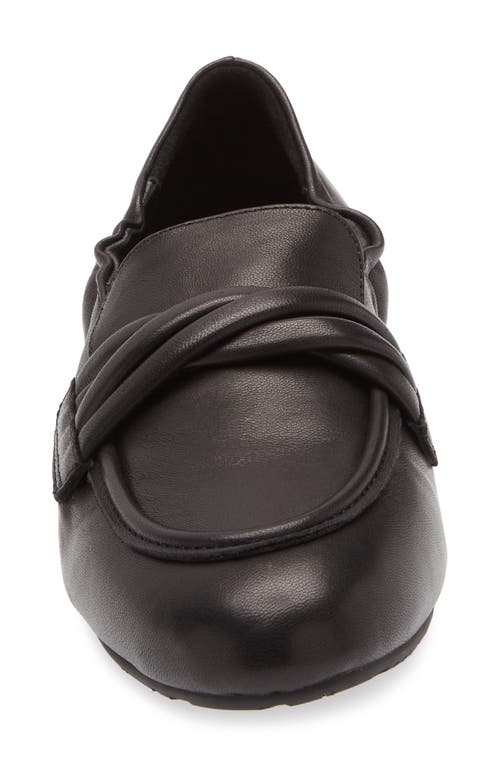 Chocolat Blu Abel Loafer In Black Leather