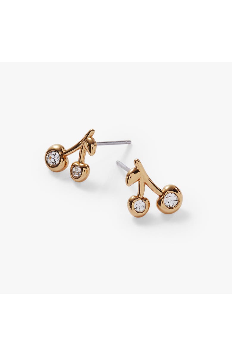 Alex and Ani Summer Fruits Cherry Stud, Alternate, color, Gold