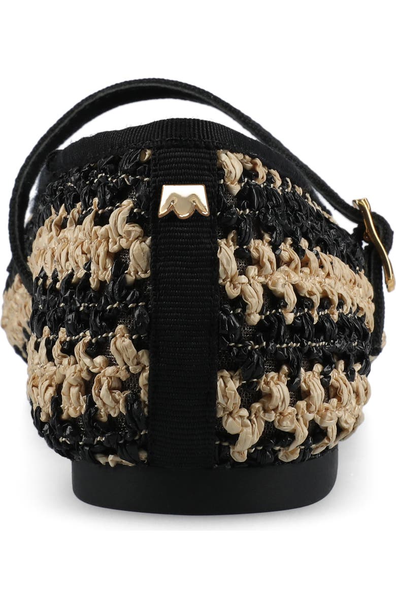 Birdies The Hummingbird Mary Jane, Alternate, color, Black/Natural Openweave