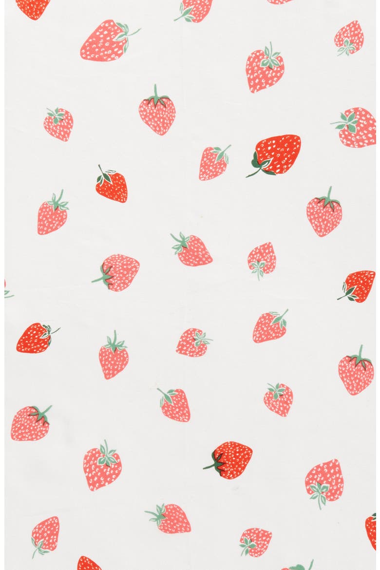 tossed berry silk bandana, Alternate, color, CREAM