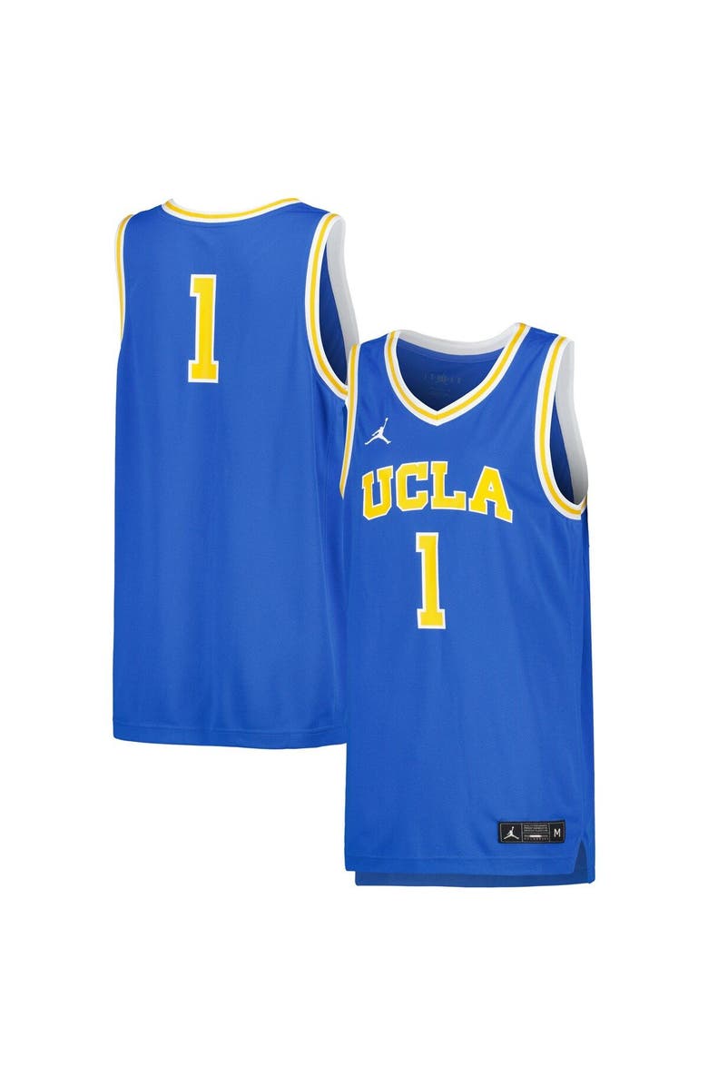 Jordan Brand Unisex Jordan Brand #1 Blue UCLA Bruins Women's Basketball Replica Jersey, Main, color, Blue