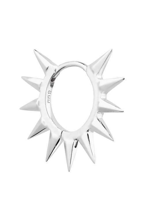 Maria Tash Spiked Hoop Earring In Metallic