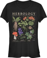HARRY POTTER Junior's Hogwarts Herbology Short Sleeve Graphic T-Shirt