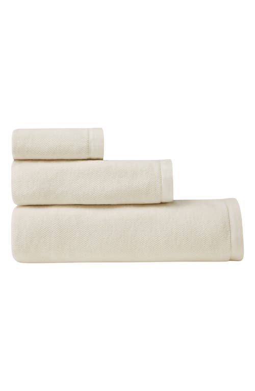 Sferra Canedo Nuovo Combed Cotton Bath Towel In Ivory