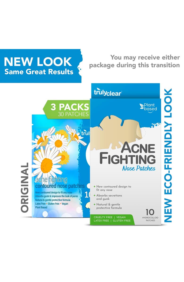 TRULY CLEAR Nose Patches, 3 Packs, Alternate, color,