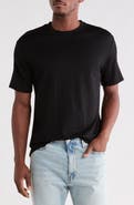 DENIM AND FLOWER Solid Crewneck T-Shirt