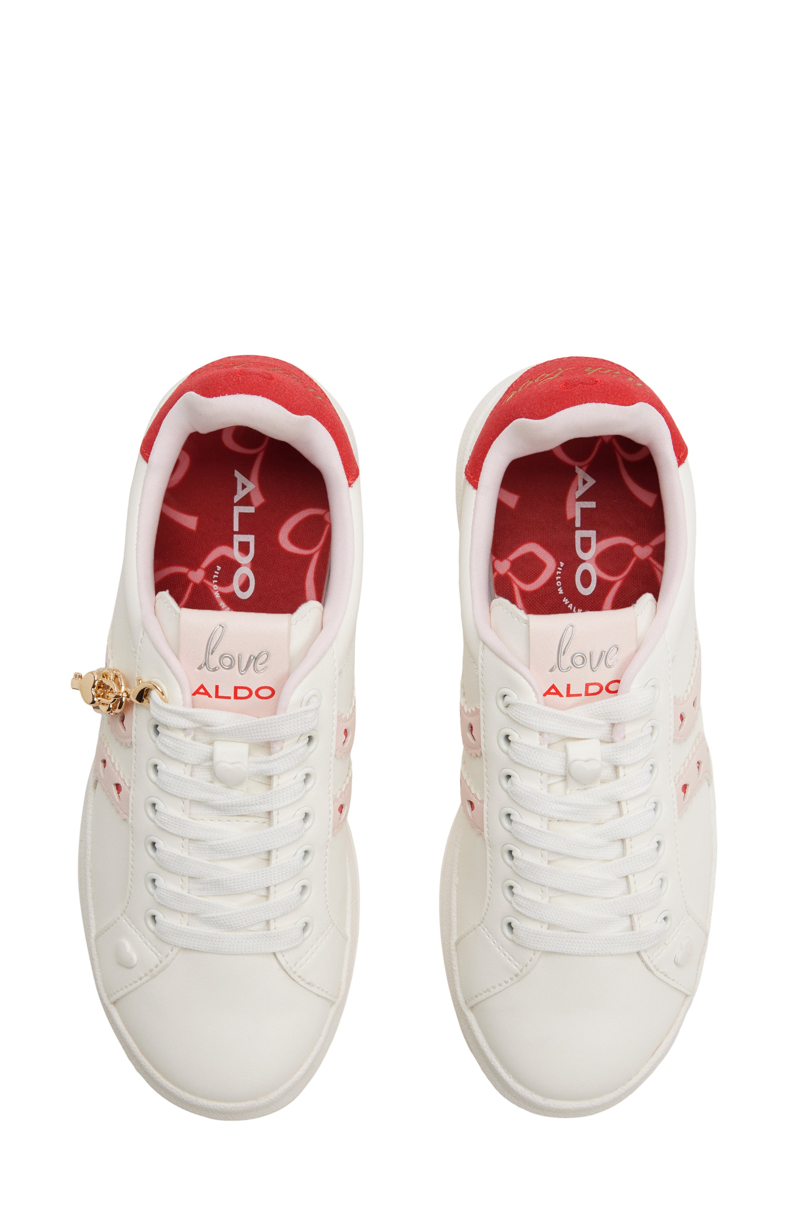 ALDO Adores Platform Sneaker, Alternate, color, White