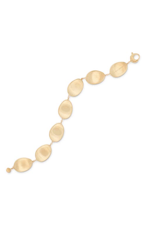 Marco Bicego 18k Yellow Gold Lunaria Petal Link Bracelet In Gold