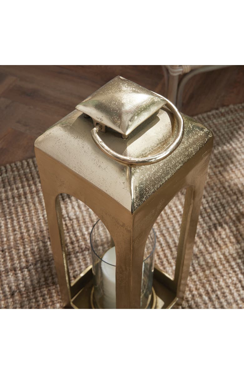 Napa Home & Garden Isabella Lantern Candle Holder Large, Alternate, color, Gold