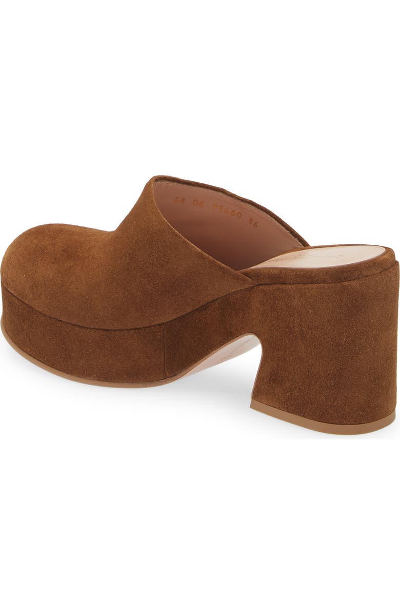 Gianvito Rossi Platform Clog, Alternate, color, Texas