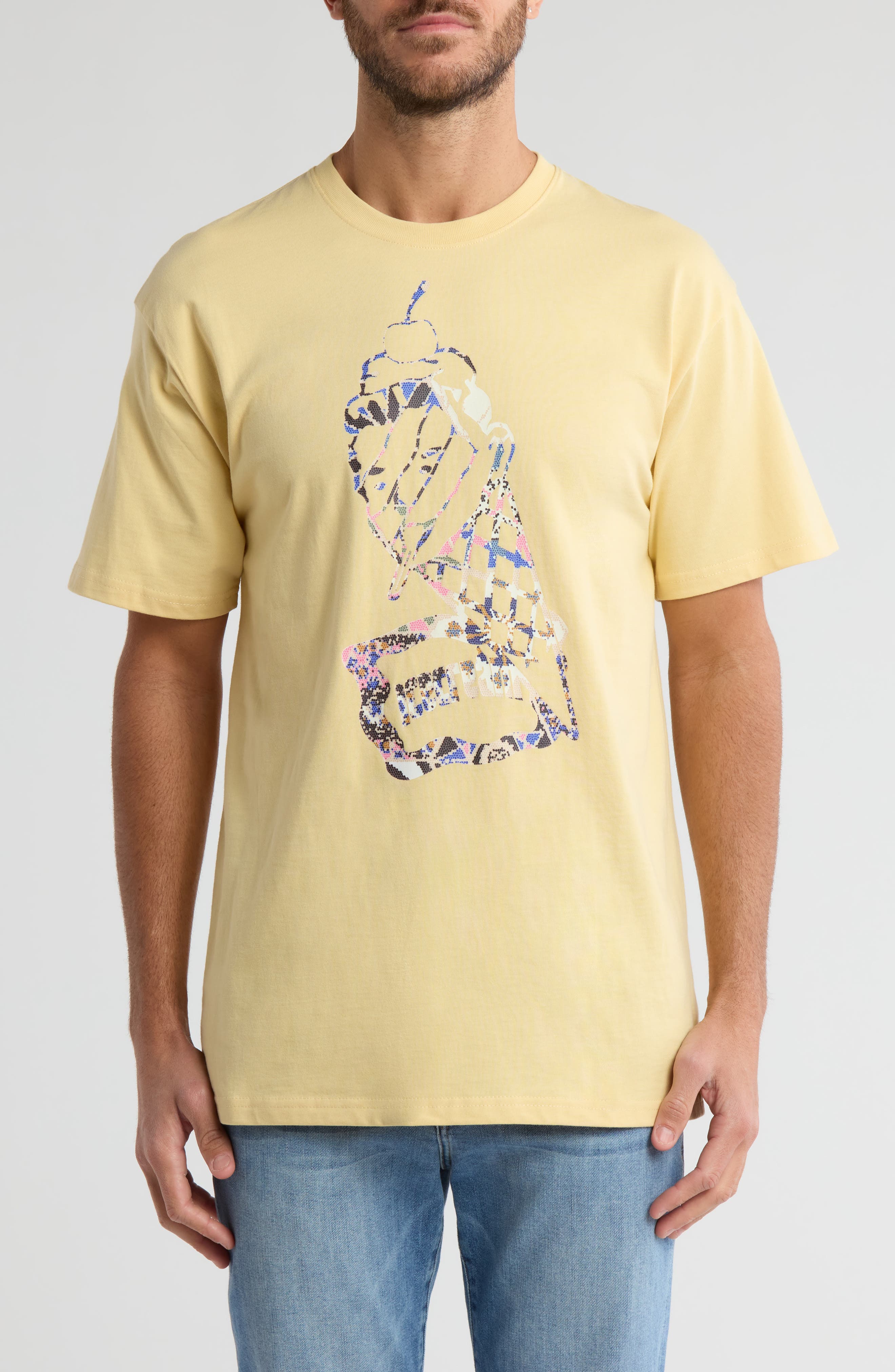 ICECREAM Coneman Cotton Graphic T-Shirt (Men) | Nordstromrack