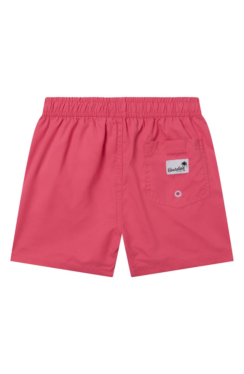 Boardies Kids' Las Coloradas Swim Trunks, Alternate, color, Pink